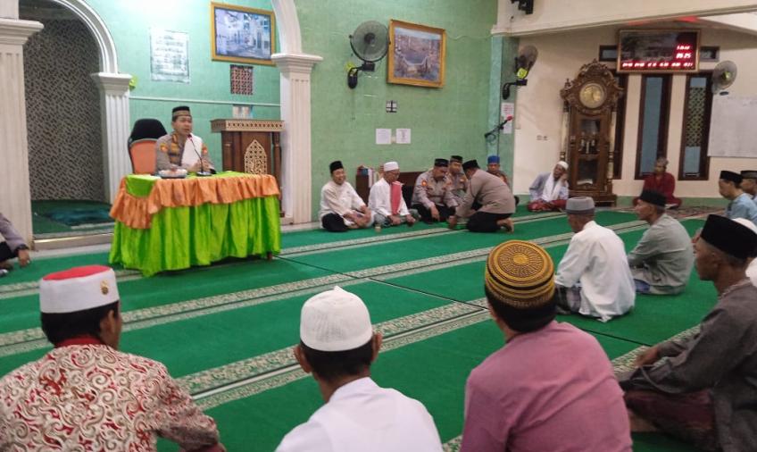 Inovasi Subuh Keliling, Kapolresta Bengkulu Ajak Jemaah Masjid Berperan Jaga Kamtibmas