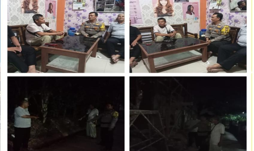 Bhabinkamtibmas Polsek Selebar Problem Solving Terkait Persoalan Drainase