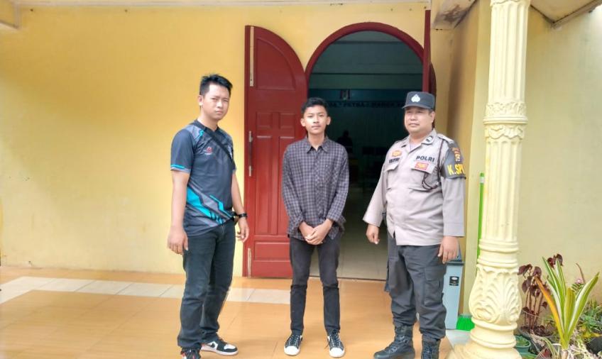 Berikan Rasa Aman Saat Peribadatan, Polsek Padang Jaya Lakukan Pengamanan di Gereja