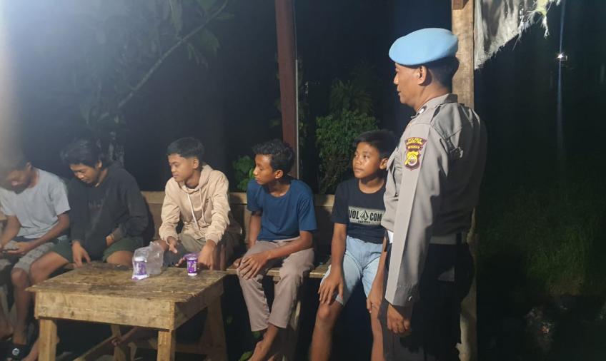  Polsek Giri Mulya Laksanakan Giat KRYD Antisipasi 3C