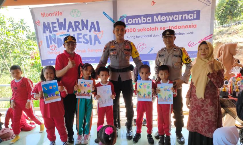 Polisi Sahabat Anak, Tanamkan Rasa Nasionalisme Pada Anak Sejak Dini