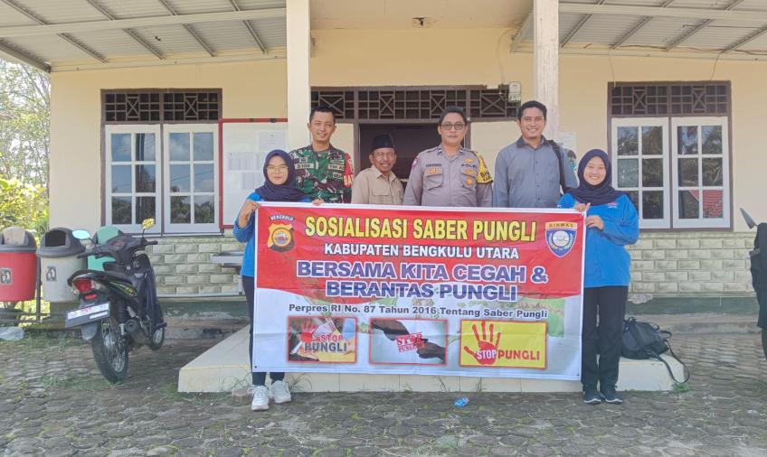 Waspada Terhadap Pungli, Bhabinkamtibmas Polsek Padang Jaya Berikan Imbauan Kepada Warganya