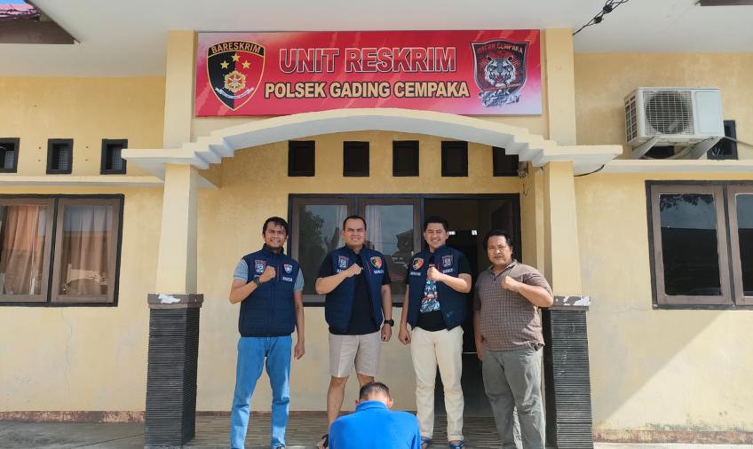 Terduga pelaku berhasil ditangkap