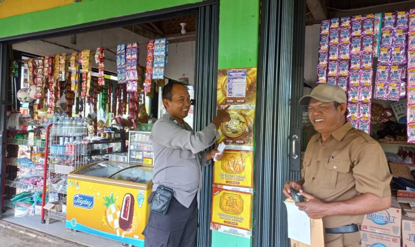 Rutinitas, Bhabinkamtibmas Polsek Lebong Atas Sambang Warga Binaan