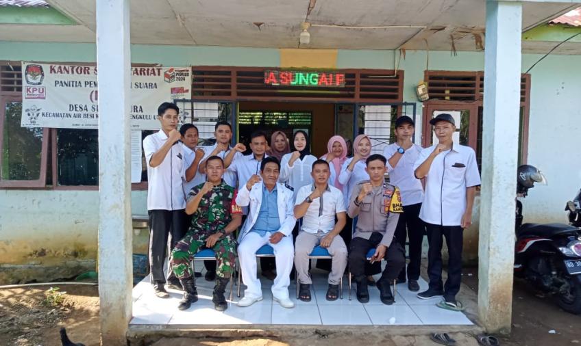 Bhabinkamtibmas Hadiri Kegiatan Pembentukan Tim Seleksi Perangkat Desa