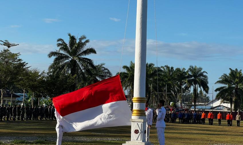 Wakapolres BS Hadiri Upacara Peringatan Hari Lahir Pancasila  