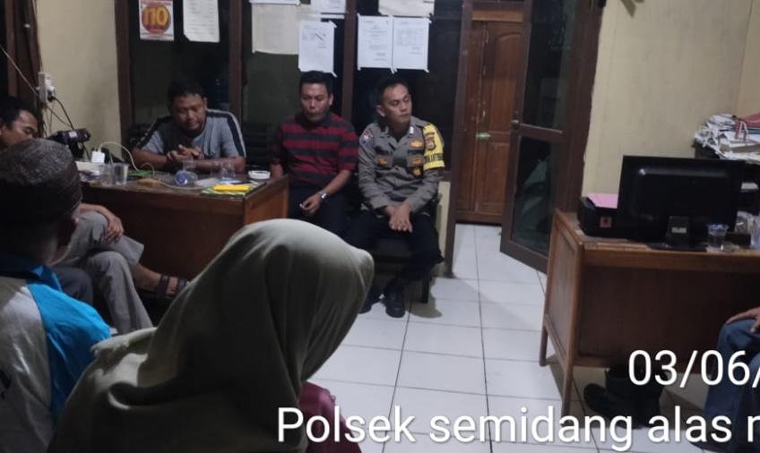 Polsek SAM Mediasi Persoalan Asuh Anak 