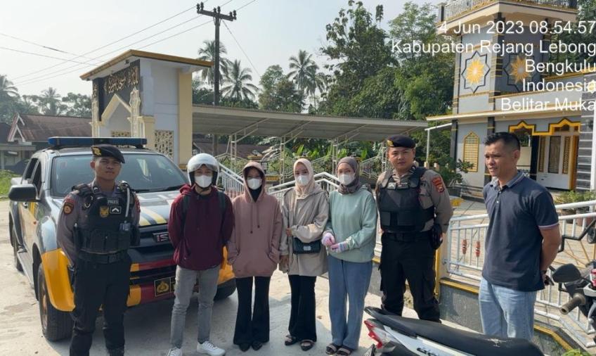 Maksimalkan Pelayanan, Sat Samapta Polres RL Lakukan Pengawalan Pengendara Motor
