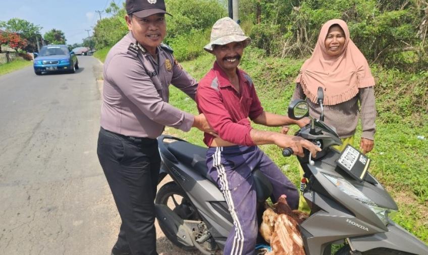 Antisipasi Tindak Pidana, Polsek Bermani Ulu Gelar Razia Sajam dan Senpi