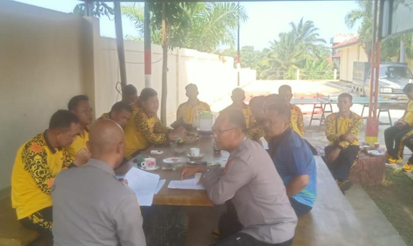 Polres Kaur Anev Persiapan HUT Bhayangkara ke-77