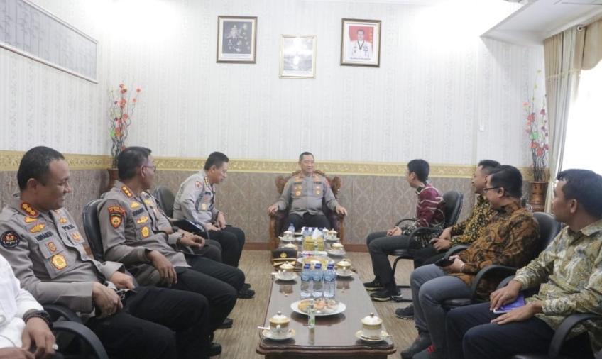 Terima Audensi Pertamina, Kapolda Bengkulu Tegaskan Siap Bersinergi