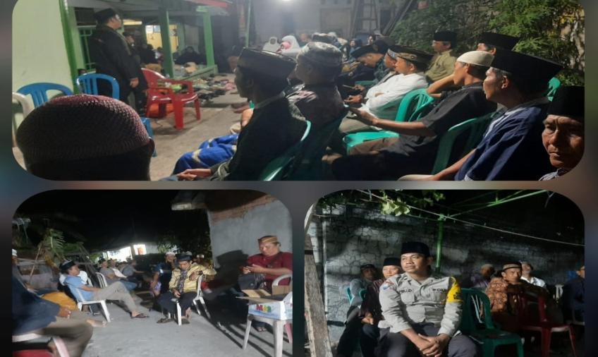 Bhabinkamtibmas Polsek Teluk Segara Sambang Duka