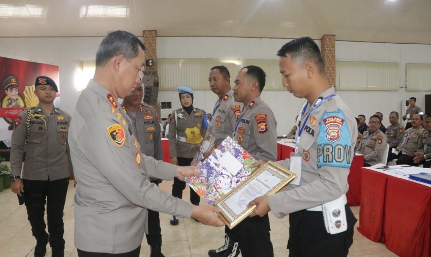 Rakernis Bidpropam, Kapolda Bengkulu Pesan Jaga Netralitas Polri Dalam Pemilu 2024