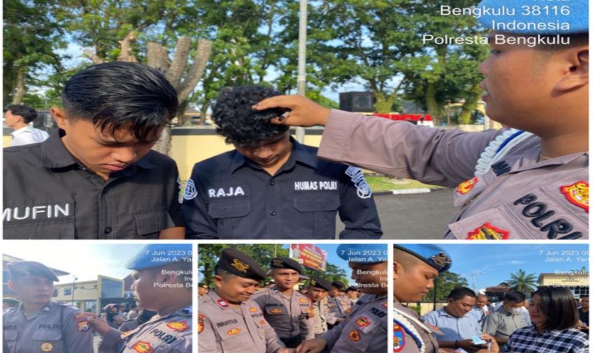 Polresta Bengkulu Laksanakan Gaktibplin 