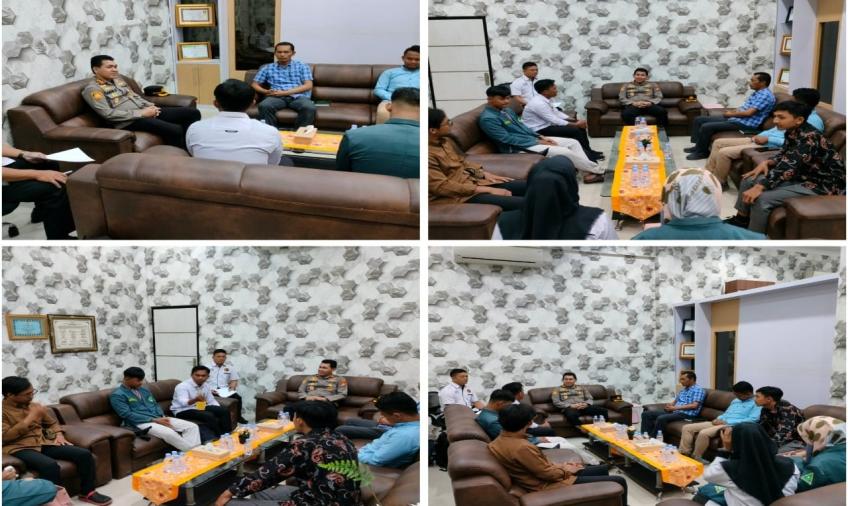 Kapolresta Bengkulu Terima Audensi PW IPNU