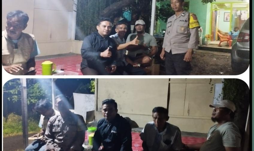 Cegah 3C, Polsek Teluk Segara Laksanakan Patroli Malam