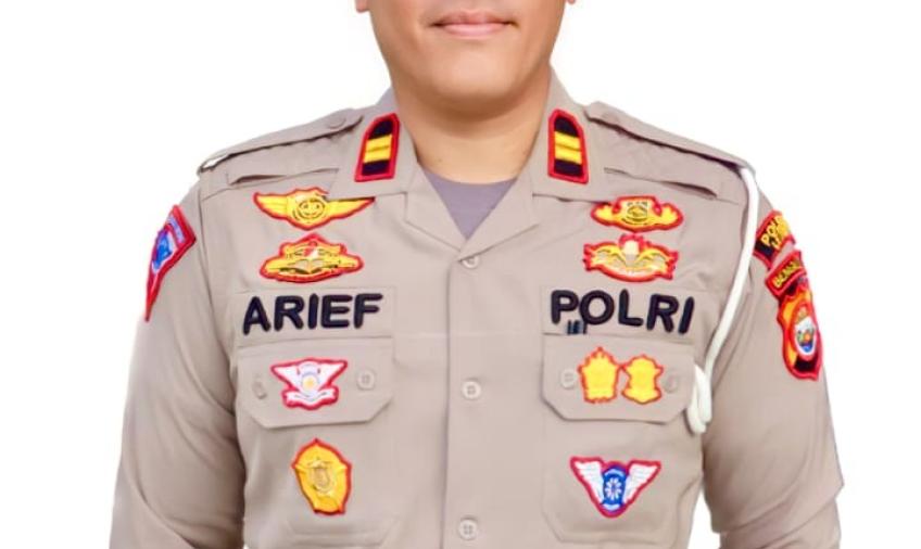 Kasat Lantas Polres Lebong Iptu Arief Abdullah S.Sos.,M.Si.