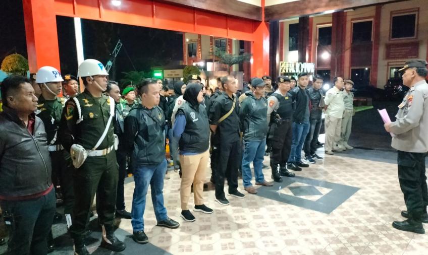 Cegah TPPO, Polres Rejang Lebong Gelar Razia Gabungan Bersama TNI dan Satpol PP