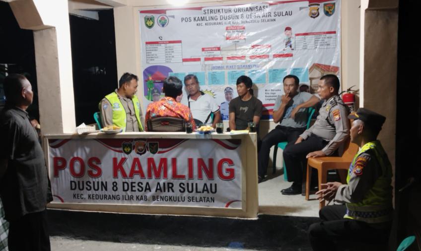 Tim Penilai Lomba Pos Kamling Kunjungi Wilayah  Polsek Kedurang  