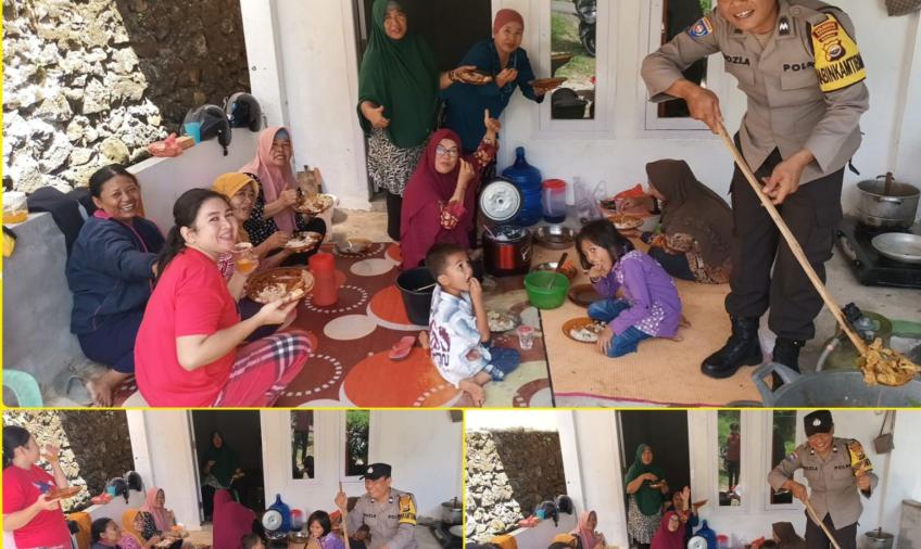 Patroli Dialogis, Polsek Teluk Segara Sosialisasikan App Polri Persisi
