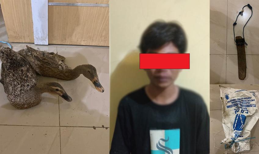 Polres Lebong Amankan Terduga Pelaku Pencurian
