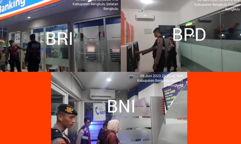 Sat Samapta Polres BS, Rutin Lakukan Patroli Blue Light ke Obyek Vital 