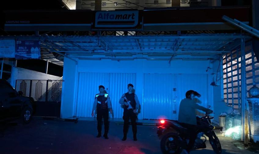 Cegah Tindak Kejahatan, Sat Samapta Polres Kaur Patroli Presisi 