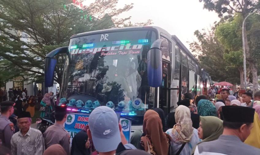 Polres Kaur Gelar Pengamanan dan Pengawalan Calon Jamaah Haji
