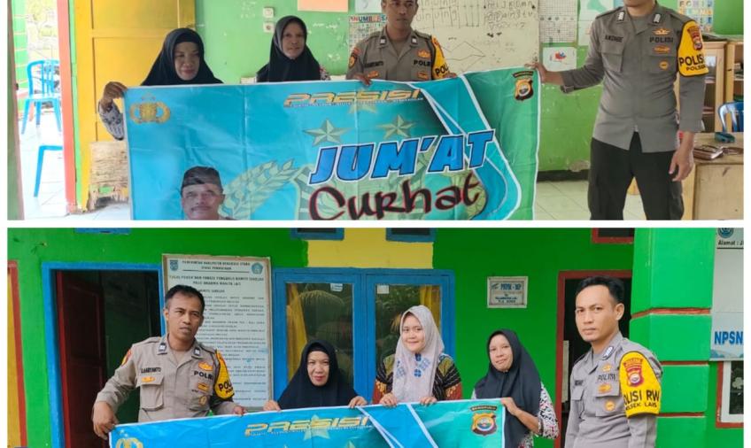 Jumat Curhat, Polsek Lais Dicurhati Masalah Knalpot Brong