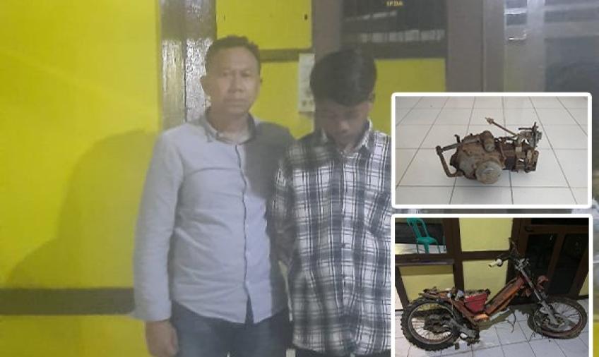 Terduga Pelaku Curat Ditangkap Polsek Lebong Utara