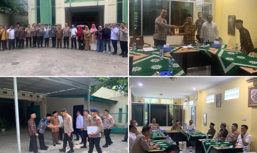 Kapolresta Bengkulu Dampingi Kapolda Kunjungan Silaturahmi ke PW Muhammadiyah 