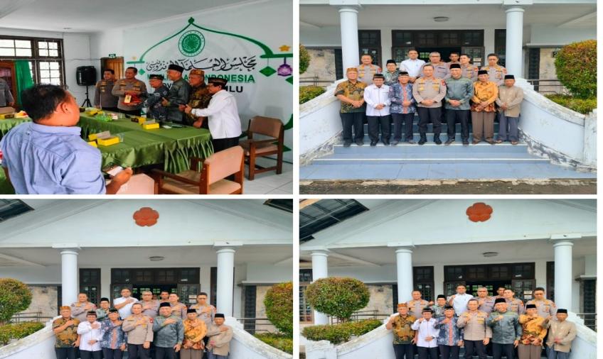 Kapolresta Bengkulu Dampingi Kapolda Bengkulu Kunjungan Silahturahmi ke MUI Provinsi Bengkulu 