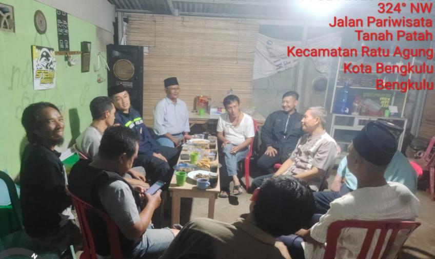 Polsek Ratu Agung Lakukan Monitoring dan Pendampingan Pemilihan Ketua RW 04 Kelurahan Tanah Patah 