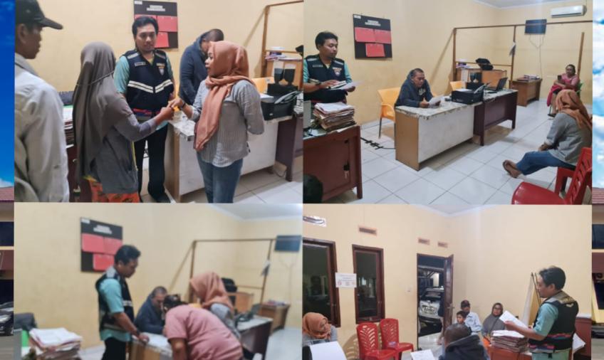 Kakak Adik Bertikai, Bhabinkamtibmas Polsek Muara Bangkahulu Lakukan Mediasi