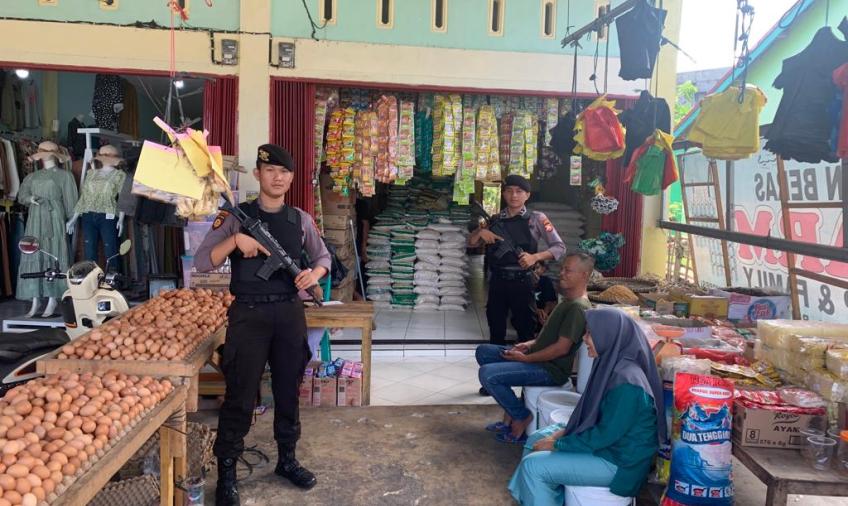 Cegah Aksi Kejahatan, Sat Samapta Polres Kaur Melakukan Patroli 
