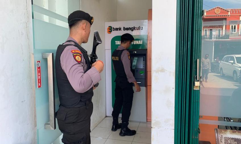 Sat Samapta Polres Kaur Patroli Pengecekan Objek Vital 