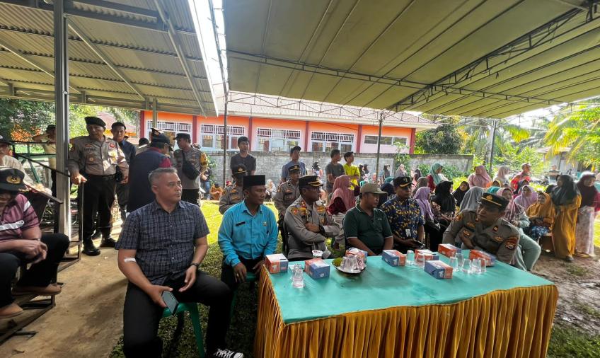 Kapolres BS Lakukan Pengecekan Pelaksanaan Pilkades Serentak Tahun 2023 di Wilayah Hukum