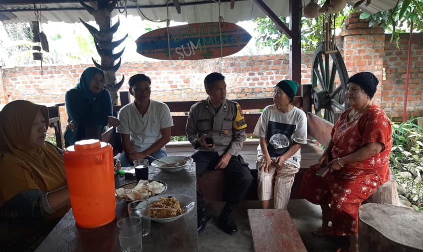 Bhabinkamtibmas Polsek Curup Sambang dan Tatap Muka Bersama Warga Binaannya