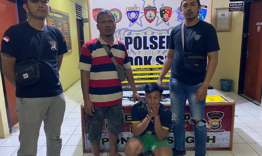 Polsek Pondok Suguh Berhasil Amankan Pelaku Pencurian Kompresor