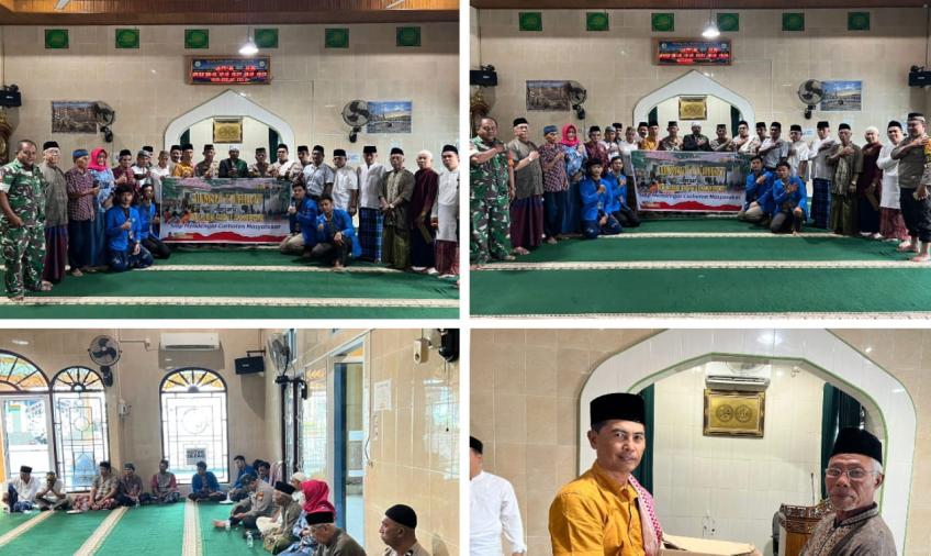 Polsek Ratu Samban Gelar Jumat Curhat di Masjid Nurul Islam 