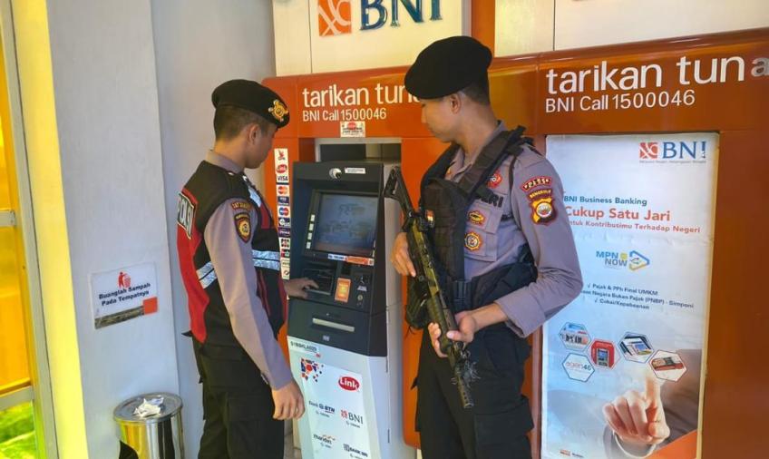 Sat Samapta Polres Kaur Patroli Cek Objek Vital 