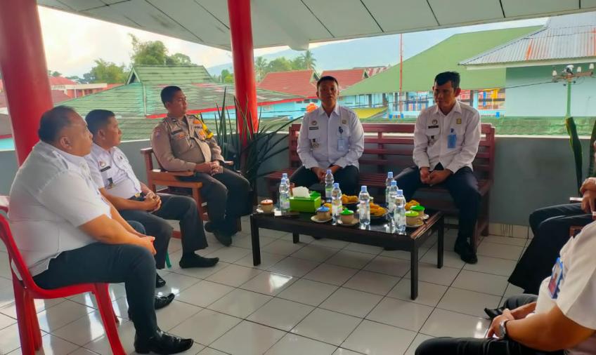 Jalin Kerjasama, Polsek Curup Sambang Tatap Muka dengan Kalapas Kelas IIA Curup  