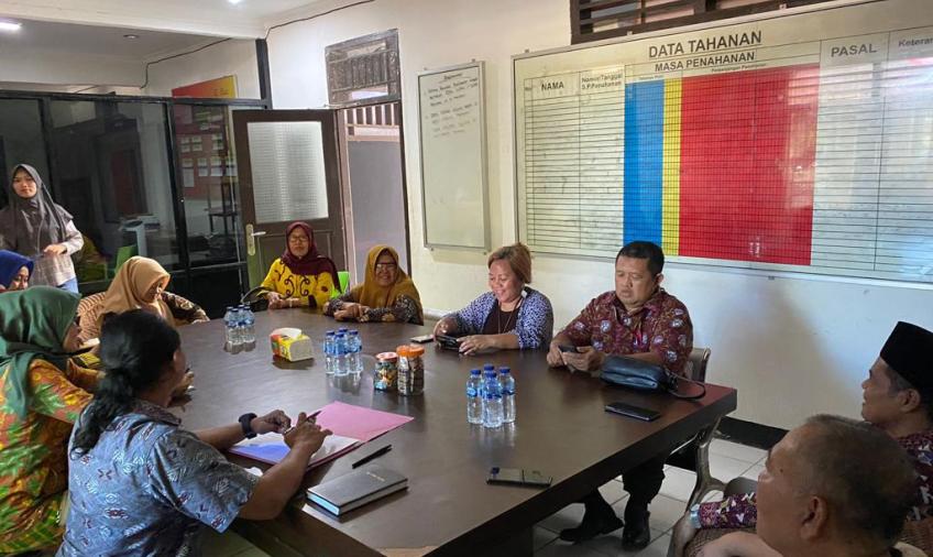 Kapolres Bengkulu Selatan, Terima Tim Evaluasi KLA Kementerian PPPA 