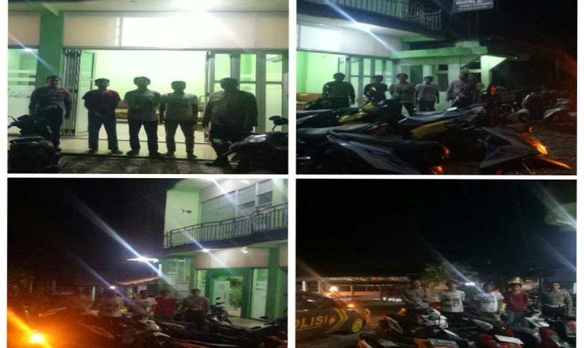 Patroli Malam, Polsek Muara Bangkahulu Berikan Imbauan Tindak Pidana 3C