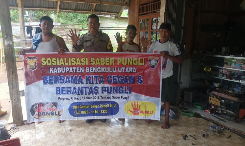 Cegah Pungli, Polsek Giri Mulya Gencar Lakukan Sosialisasi Saber Pungli
