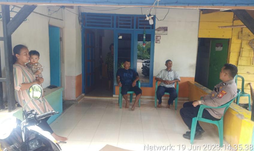 Patroli Sambang dan Patroli KRYD, Polsek Sukaraja Sampaikan Imbauan Kamtibmas 