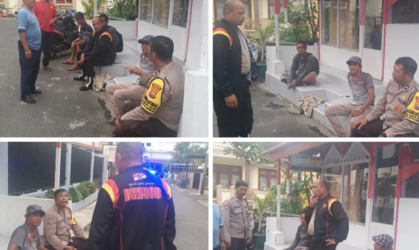 Patroli, Personel Polsek Ratu Samban Sasar Pedagang dan Petugas Parkir