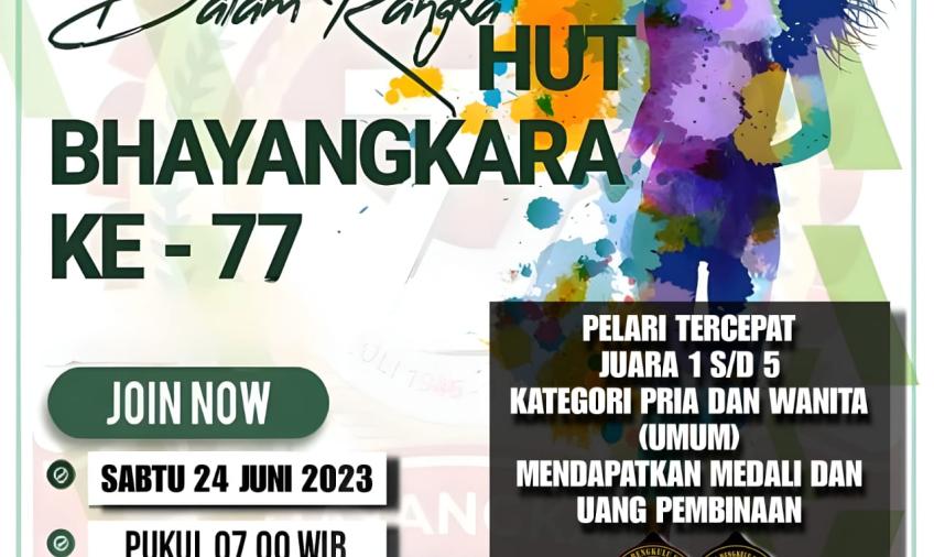 Meriahkan HUT Bhayangkara, Polres BS Gelar Lomba Lari 10 K Berhadiah Fantastis