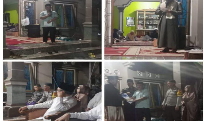 Wujud Kepedulian, Bhabinkamtibmas Polsek Gading Cempaka Takziah ke Rumah Duka Warga Binaaanya 