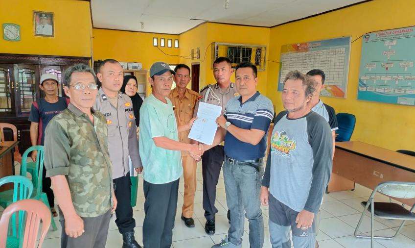 Polisi RW Polesek SAM, Mediasi Pertengkaran Warga Kelurahan Kembang Mumpo 